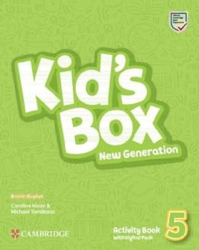 Kid's Box New Generation Level 5 Activity Book with Digital Pack British English von Cambridge University Press